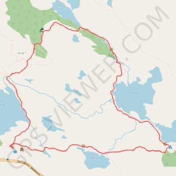 Itinéraire Toreadora a Patoquinoas Loop, distance, dénivelé, altitude, carte, profil, trace GPS