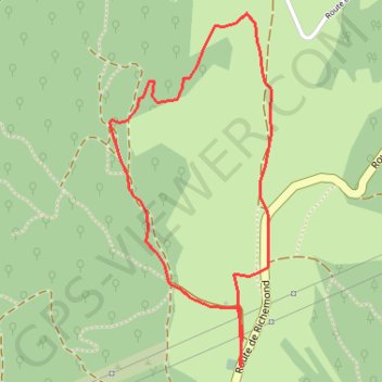 Itinéraire Cimetière de Craz direction sous Les bois, distance, dénivelé, altitude, carte, profil, trace GPS