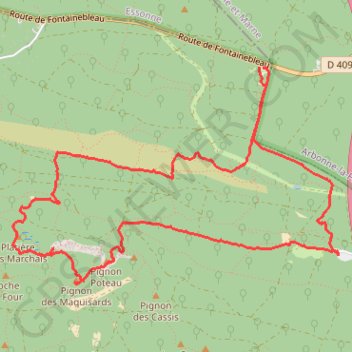 Itinéraire La Feuillardiere, distance, dénivelé, altitude, carte, profil, trace GPS