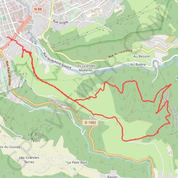 Itinéraire Le Frioul, distance, dénivelé, altitude, carte, profil, trace GPS