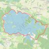 Itinéraire Tour du Lac du Der par les pistes cyclables et la forêt, distance, dénivelé, altitude, carte, profil, trace GPS