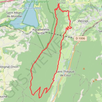 Itinéraire La traversée du Mont Grelle, distance, dénivelé, altitude, carte, profil, trace GPS