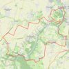 Itinéraire Saint-André-sur-Orne - Maizet - Mutrécy, distance, dénivelé, altitude, carte, profil, trace GPS