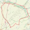 Itinéraire De l'Aube à la Barbuise, distance, dénivelé, altitude, carte, profil, trace GPS