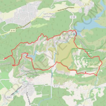 Itinéraire Sainte Victoire (Bimont-Zola-Bibemus), distance, dénivelé, altitude, carte, profil, trace GPS