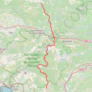 Itinéraire GR 99 : Du Revest-les-Eaux à Saint Martin-de-Pallières (Var), distance, dénivelé, altitude, carte, profil, trace GPS