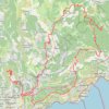 Itinéraire La Trinité - La Trinité, distance, dénivelé, altitude, carte, profil, trace GPS