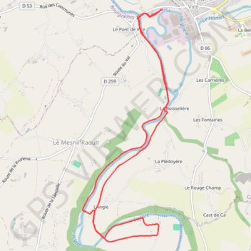 Itinéraire c4p, distance, dénivelé, altitude, carte, profil, trace GPS