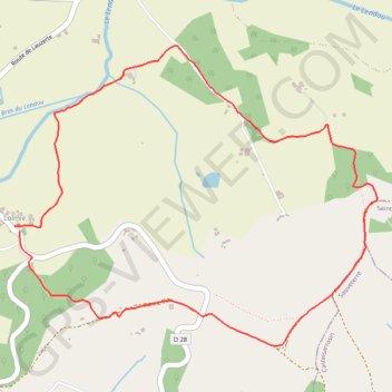 Itinéraire Circuit de Lolmie, distance, dénivelé, altitude, carte, profil, trace GPS