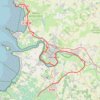 Itinéraire La Vélodyssée, distance, dénivelé, altitude, carte, profil, trace GPS