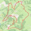 Itinéraire Circuit du Mazieux, distance, dénivelé, altitude, carte, profil, trace GPS