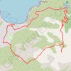 Itinéraire Piopelii - Campomoro, distance, dénivelé, altitude, carte, profil, trace GPS