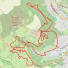 Itinéraire Moselle - Les Crapauds, distance, dénivelé, altitude, carte, profil, trace GPS