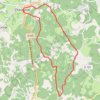 Itinéraire Chavagnac boucle du dan's, distance, dénivelé, altitude, carte, profil, trace GPS