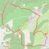 Itinéraire Le télégraphe de Chape - Sernhac, distance, dénivelé, altitude, carte, profil, trace GPS