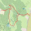 Itinéraire Le col Vert - versant ouest - Vercors, distance, dénivelé, altitude, carte, profil, trace GPS