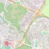 Itinéraire 2017-11-05_12-58-25, distance, dénivelé, altitude, carte, profil, trace GPS