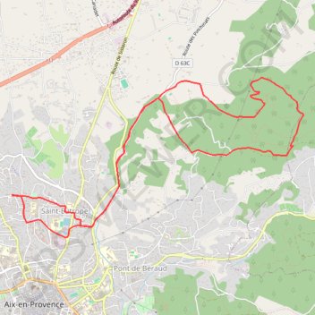 Itinéraire TC 2, distance, dénivelé, altitude, carte, profil, trace GPS