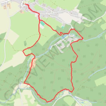 Itinéraire Pont le Prêtre, distance, dénivelé, altitude, carte, profil, trace GPS