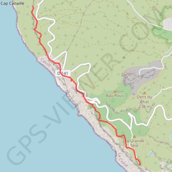 Itinéraire essai, distance, dénivelé, altitude, carte, profil, trace GPS