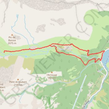 Itinéraire [Itinéraire] La Cabane de Bouleste, distance, dénivelé, altitude, carte, profil, trace GPS