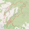 Itinéraire Le Garlaban via Aubignane - Aubagne, distance, dénivelé, altitude, carte, profil, trace GPS