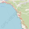 Itinéraire Capu Pertusato - Bonifacio, distance, dénivelé, altitude, carte, profil, trace GPS