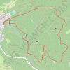 Itinéraire Autour de Lemberg, distance, dénivelé, altitude, carte, profil, trace GPS