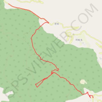 Itinéraire Yunnan - Vers Haba Snow Mountain, distance, dénivelé, altitude, carte, profil, trace GPS