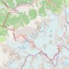 Itinéraire Mont Blanc par les 3 Monts, distance, dénivelé, altitude, carte, profil, trace GPS