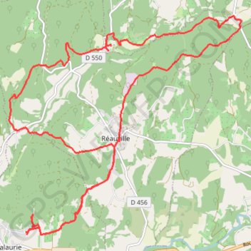 Itinéraire Valaurie - Monastère d'Aiguebelle, distance, dénivelé, altitude, carte, profil, trace GPS