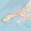 Itinéraire CAP M - Triathlon de granville 2026, distance, dénivelé, altitude, carte, profil, trace GPS