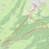 Itinéraire Swisstopo Route, distance, dénivelé, altitude, carte, profil, trace GPS