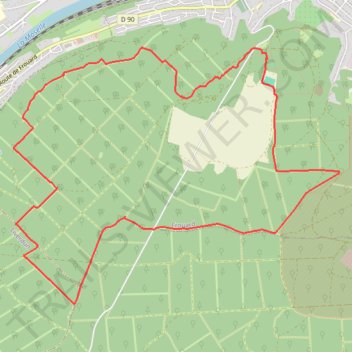 Itinéraire Frouard, distance, dénivelé, altitude, carte, profil, trace GPS
