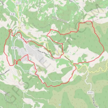 Itinéraire Vénasque Le Défend, distance, dénivelé, altitude, carte, profil, trace GPS