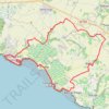 Itinéraire Balade n°6 - VTC : Entre Meschers et Cozes, distance, dénivelé, altitude, carte, profil, trace GPS