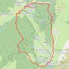 Itinéraire La tete de cabeau, distance, dénivelé, altitude, carte, profil, trace GPS