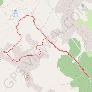 Itinéraire Cret du rey, distance, dénivelé, altitude, carte, profil, trace GPS