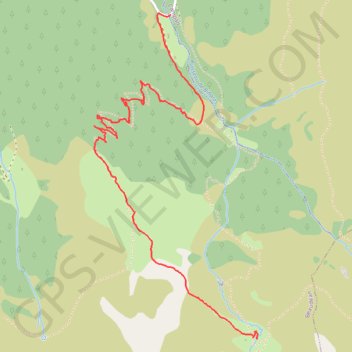 Itinéraire 65-217, distance, dénivelé, altitude, carte, profil, trace GPS