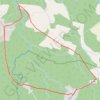 Itinéraire Moustey - Landes de Gascogne, distance, dénivelé, altitude, carte, profil, trace GPS