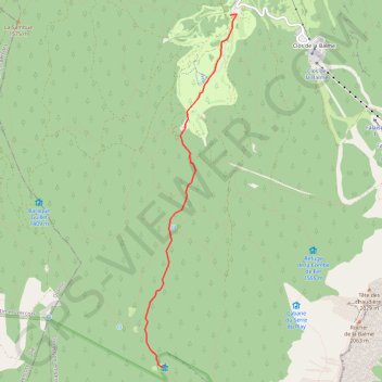 Itinéraire Vercors quatre Montagnes, distance, dénivelé, altitude, carte, profil, trace GPS