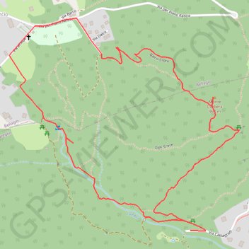 Itinéraire Magreglio (813 m) - M. Corbera - (997 m), distance, dénivelé, altitude, carte, profil, trace GPS