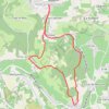 Itinéraire Les Pierres Dorées, distance, dénivelé, altitude, carte, profil, trace GPS