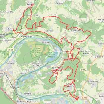 Itinéraire La Garennoise, distance, dénivelé, altitude, carte, profil, trace GPS