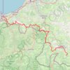 Itinéraire Hendaye - Estérençuby, distance, dénivelé, altitude, carte, profil, trace GPS