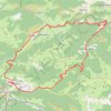 Itinéraire Ignaux Cyclisme, distance, dénivelé, altitude, carte, profil, trace GPS