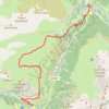 Itinéraire Traversée de Gavarnie à Gèdre, distance, dénivelé, altitude, carte, profil, trace GPS