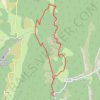 Itinéraire Canyon du gueulard-vercors, distance, dénivelé, altitude, carte, profil, trace GPS