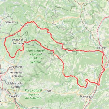 Itinéraire BRM300 Nyons Fred07-16628977, distance, dénivelé, altitude, carte, profil, trace GPS