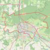 Itinéraire Balade en forêt de Vierzon, distance, dénivelé, altitude, carte, profil, trace GPS